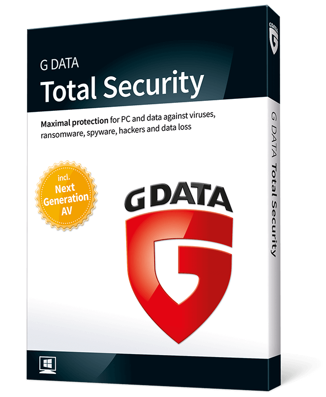 G DATA Total Security 1 PC 1 Year - Click Image to Close